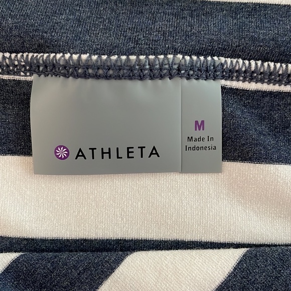 Athleta Like New Seeing Stripes Midi Skirt - Picture 6 of 9